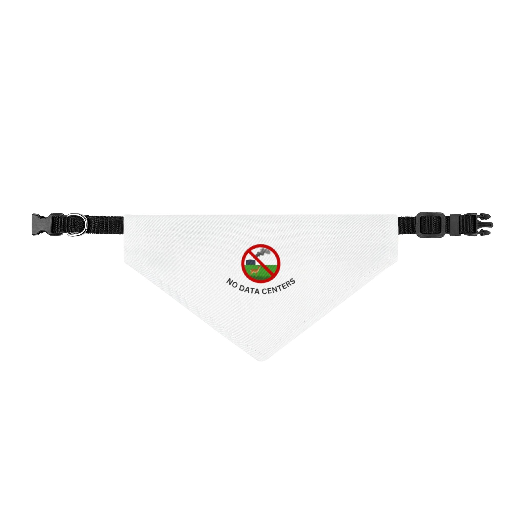 Clip-On Pet Bandana – "No Delta Crewder" Dog Bandana with Clip-Closure
