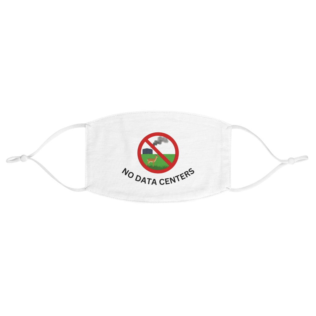 Face Mask — “No Data Centers” Protest Design